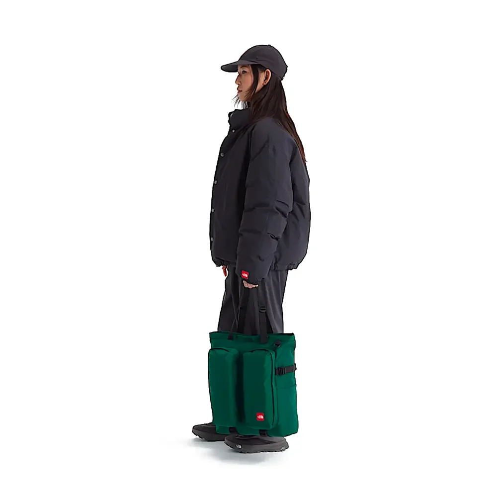 TNF™ Red Box Tote Bag 'Hunter Green' - Image 6