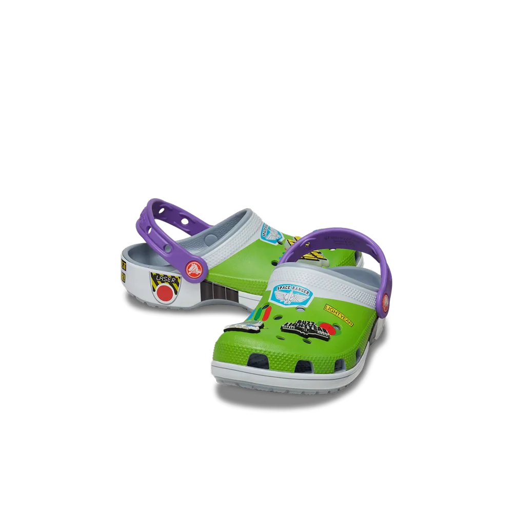 Toddlers Disney Pixar's Toy Story Buzz Classic Clog 'Blue Grey' - Image 6