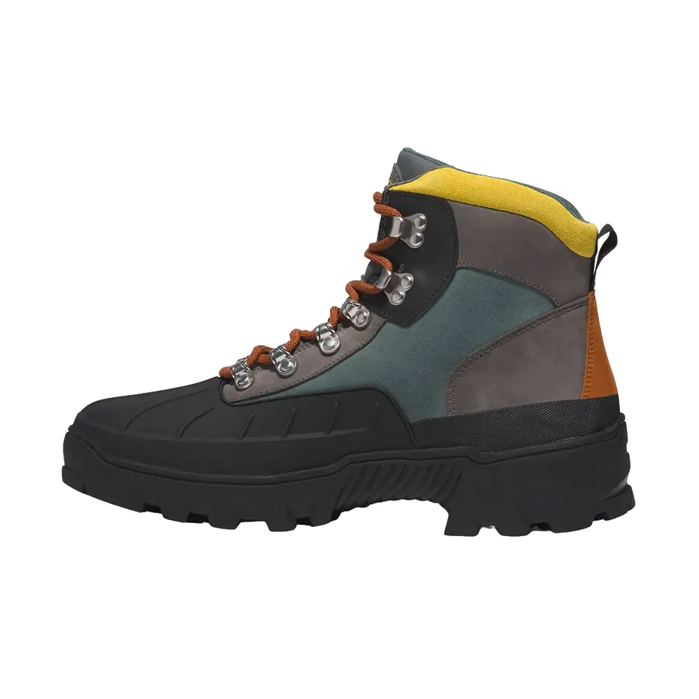 Vibram Euro Hiker Shell Toe Boots 'Medium Grey Nubuck' - Image 2