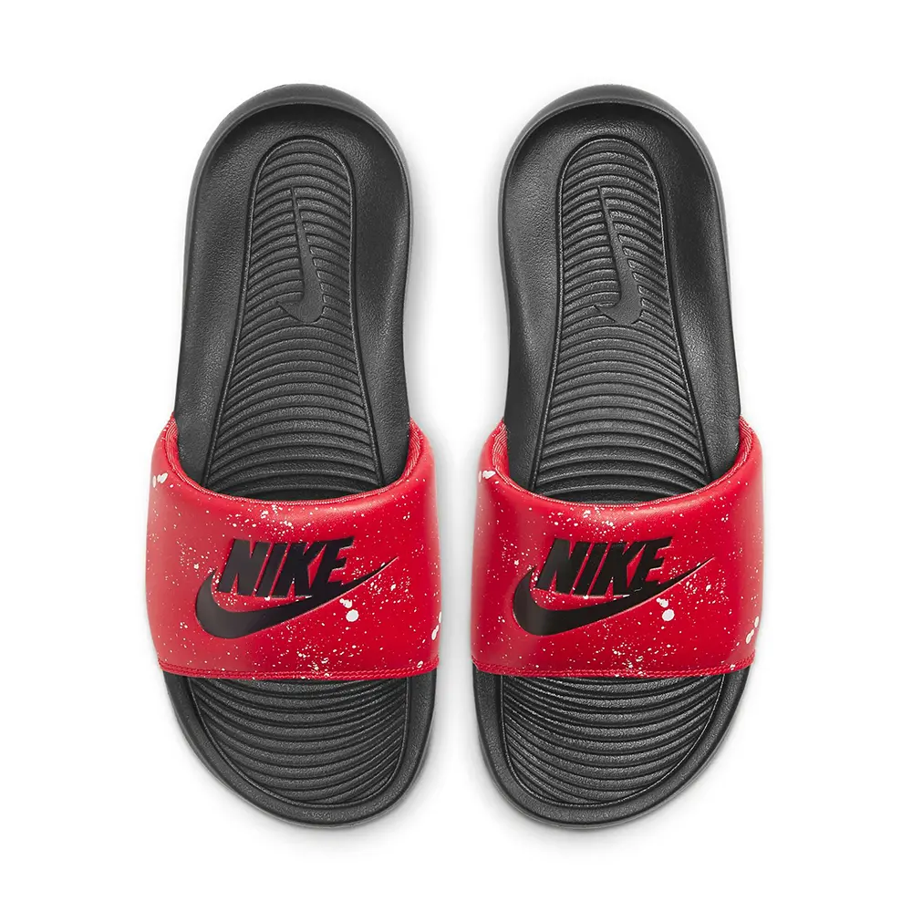 Victori One Printed Slide 'Paint Splatter - University Red' - Image 3