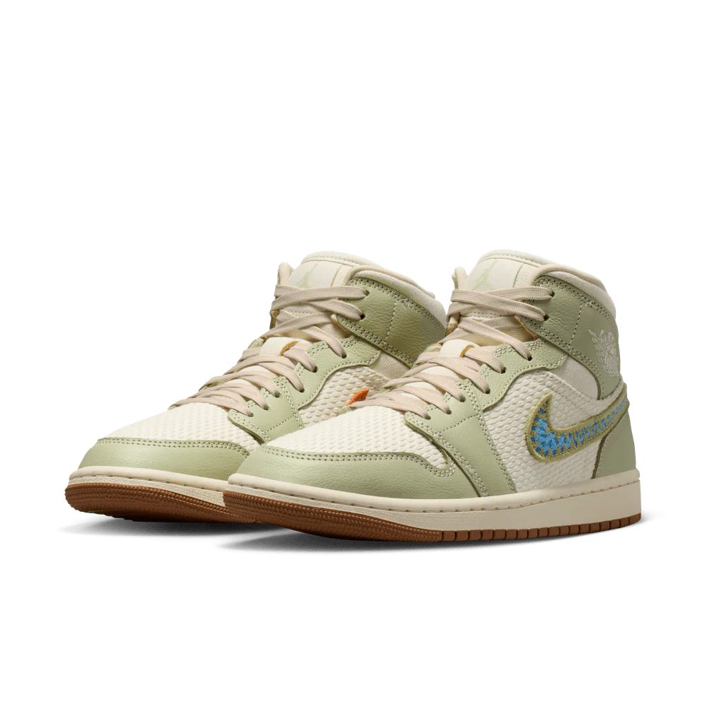 W Air Jordan 1 Mid SE 'Olive Aura' - Image 2