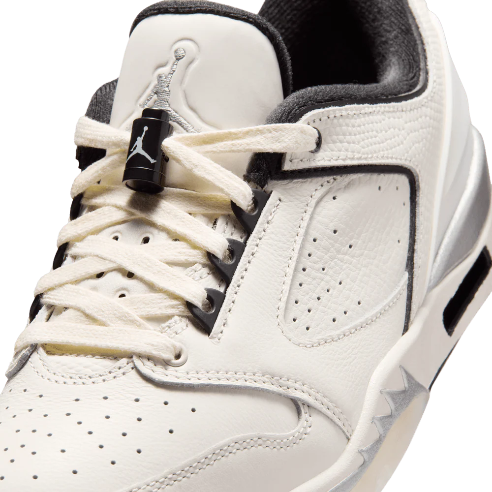 W Air Jordan Sixty Plus Low 'Sail Black Swan' - Image 8