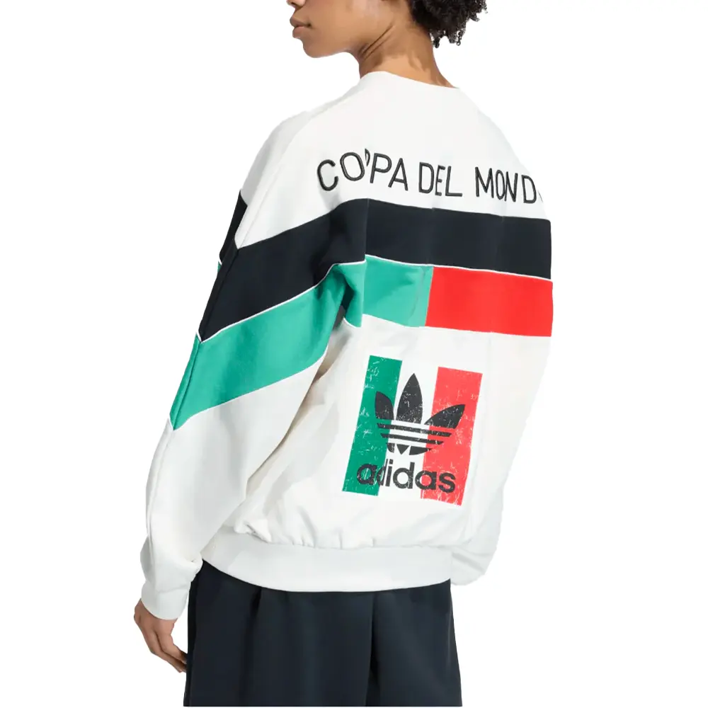 W Italia Coppa Del Mundo Crew Sweater 'Cloud White' - Image 11