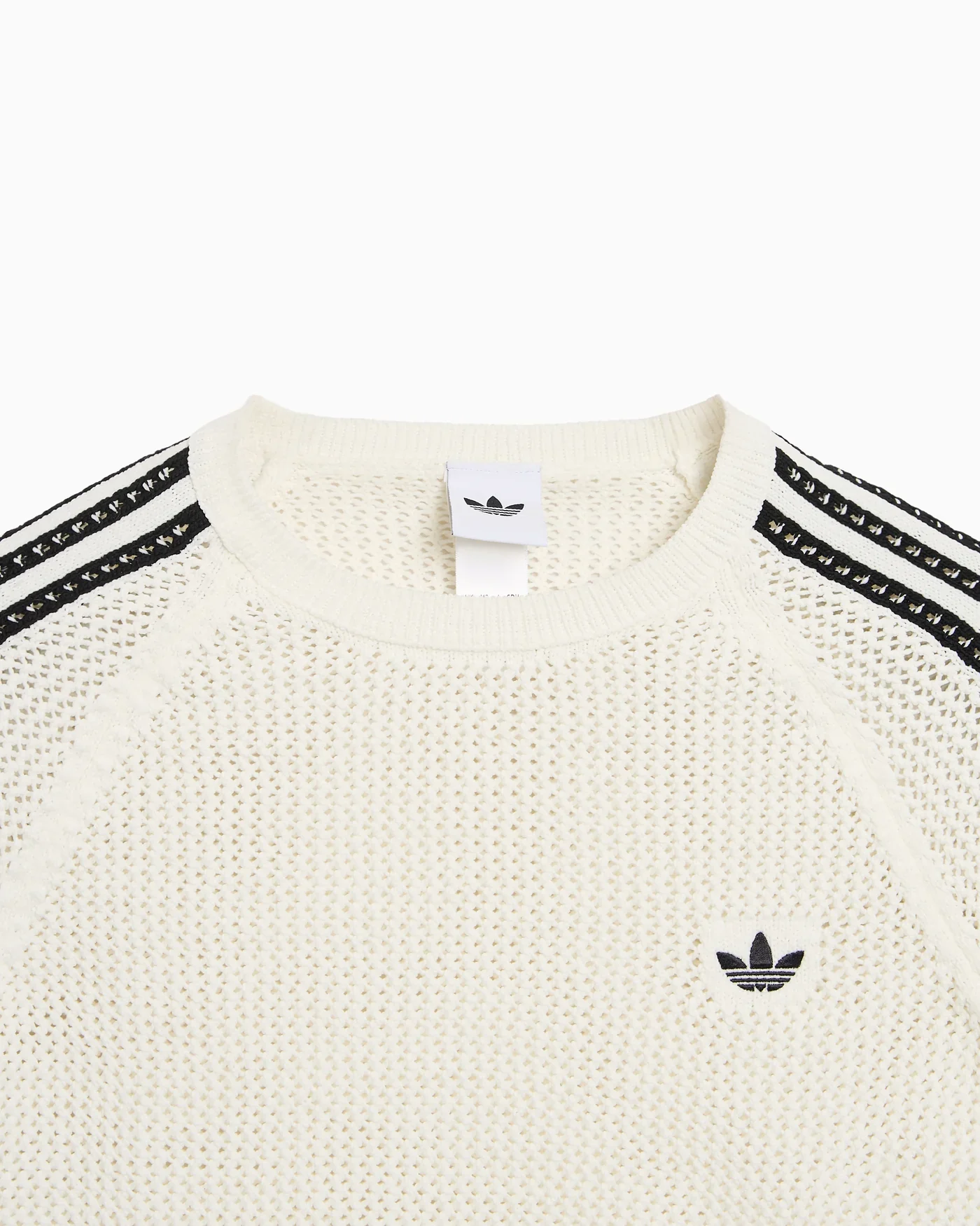 W Knitted Crochet Cali Tee 'Off White' - Image 3