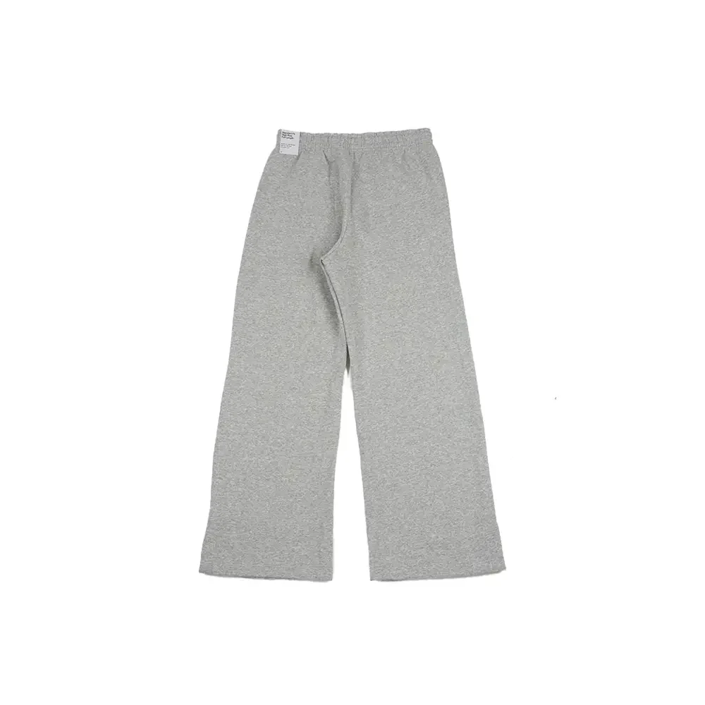 W NSW Phoenix Fleece High-Waisted Wide-Leg Pants 'Pure Platinum' - Image 2