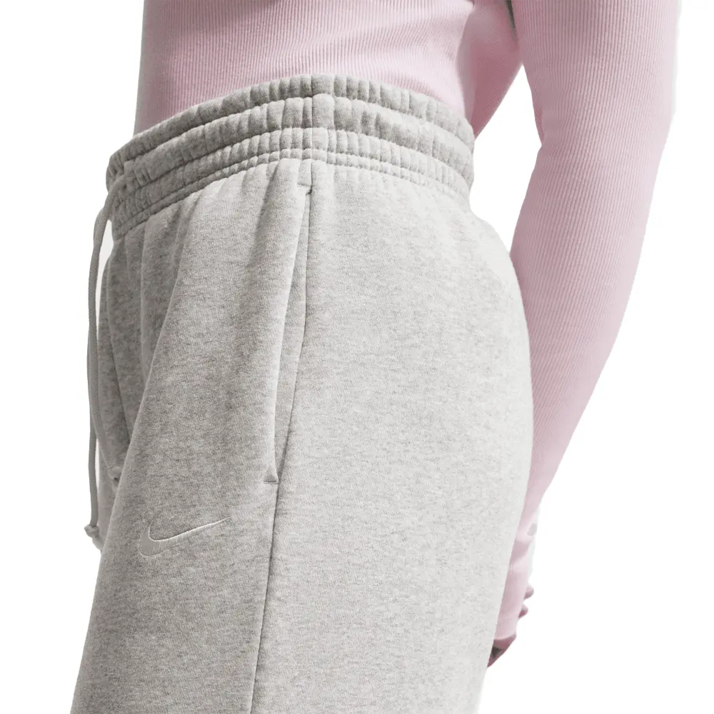 W NSW Phoenix Fleece High-Waisted Wide-Leg Pants 'Pure Platinum' - Image 6