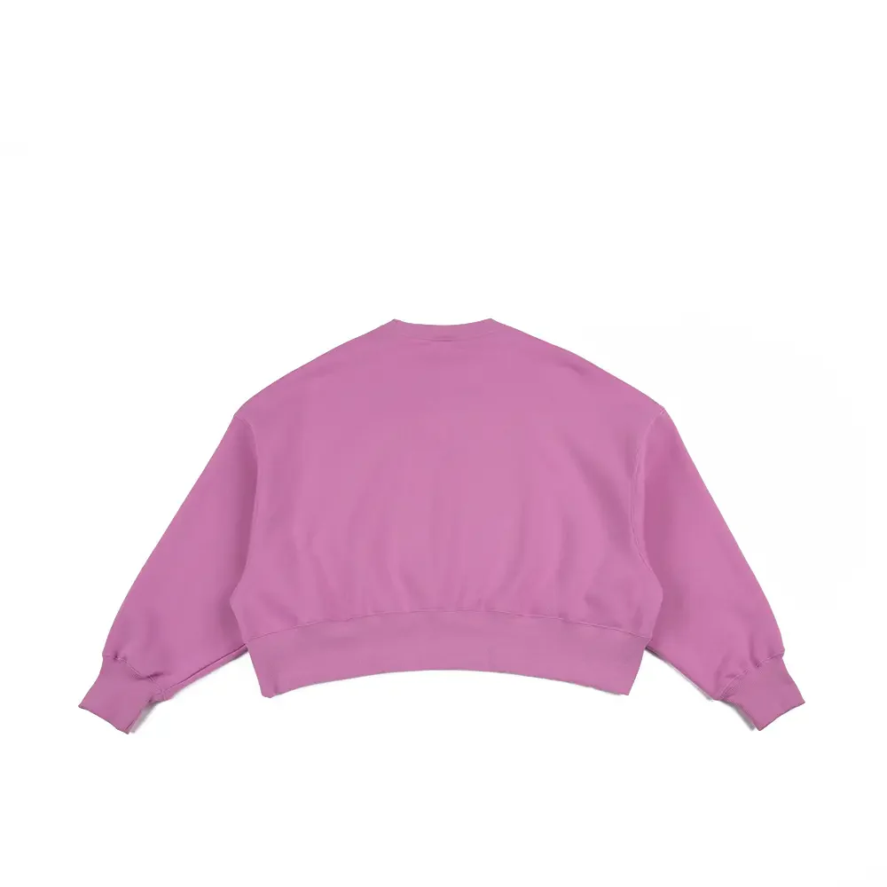 W NSW Phoenix Fleece Over-Oversized Crew-Neck Sweatshirt 'Light Magenta' - Image 2