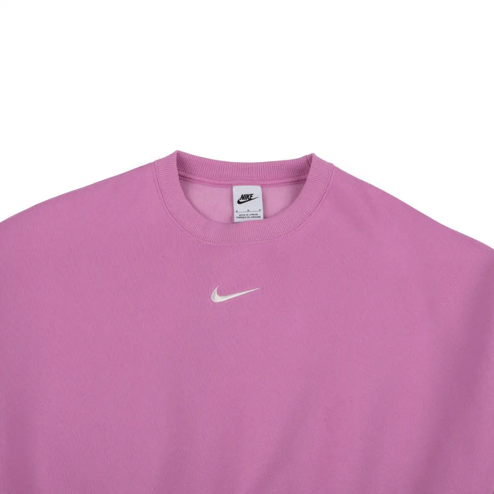 W NSW Phoenix Fleece Over-Oversized Crew-Neck Sweatshirt 'Light Magenta' - Image 4