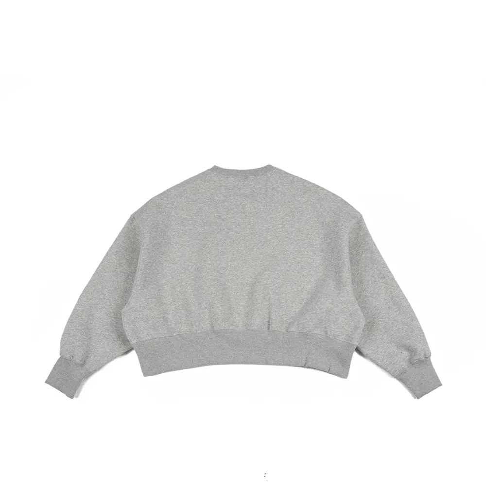 W NSW Phoenix Fleece Over-Oversized Crew-Neck Sweatshirt 'Pure Platinum' - Image 2