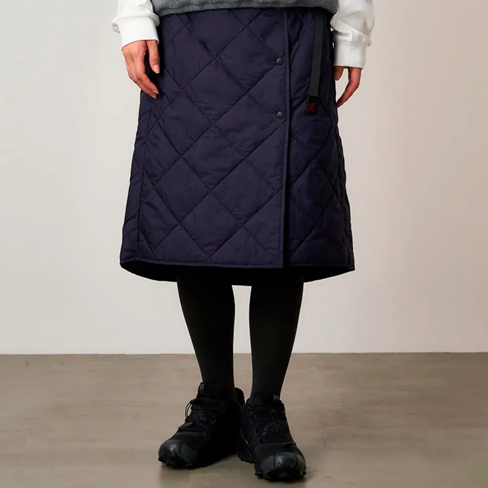 W Thermal Insulation Quilted Skirt 'Black' - Image 2